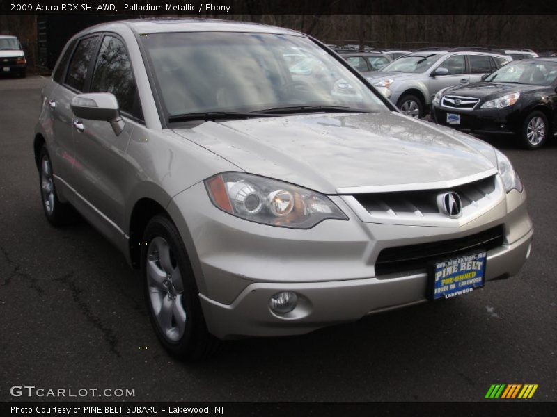 Palladium Metallic / Ebony 2009 Acura RDX SH-AWD