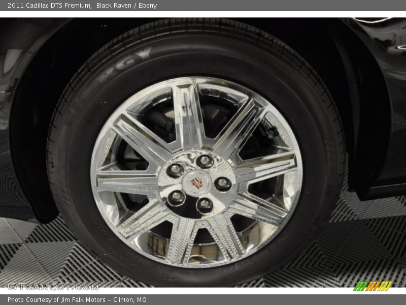 Black Raven / Ebony 2011 Cadillac DTS Premium