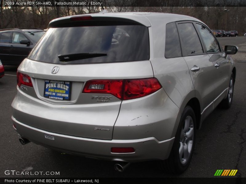 Palladium Metallic / Ebony 2009 Acura RDX SH-AWD