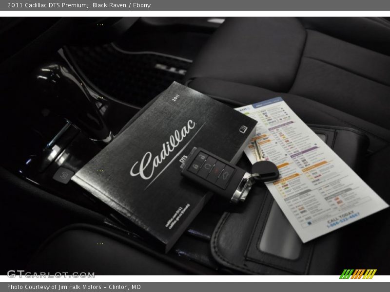 Black Raven / Ebony 2011 Cadillac DTS Premium