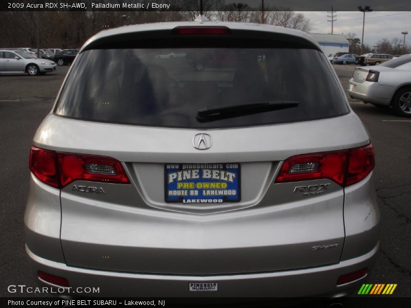 Palladium Metallic / Ebony 2009 Acura RDX SH-AWD