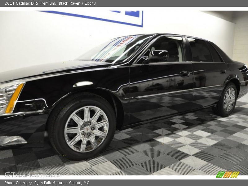 Black Raven / Ebony 2011 Cadillac DTS Premium