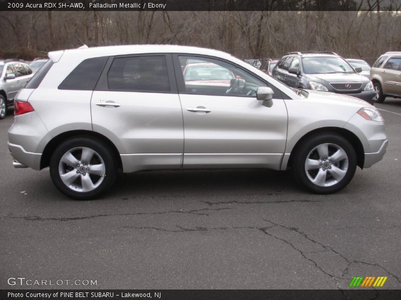 Palladium Metallic / Ebony 2009 Acura RDX SH-AWD