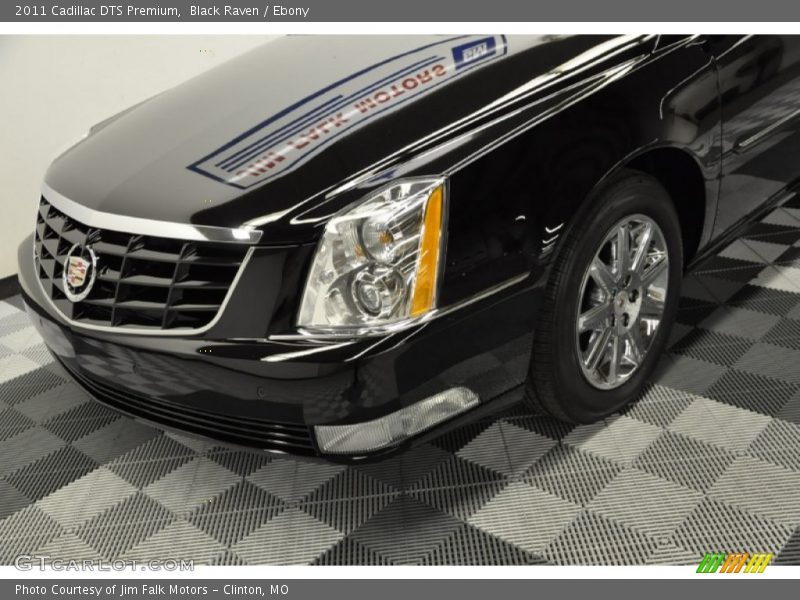 Black Raven / Ebony 2011 Cadillac DTS Premium