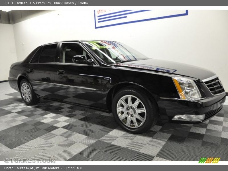 Black Raven / Ebony 2011 Cadillac DTS Premium