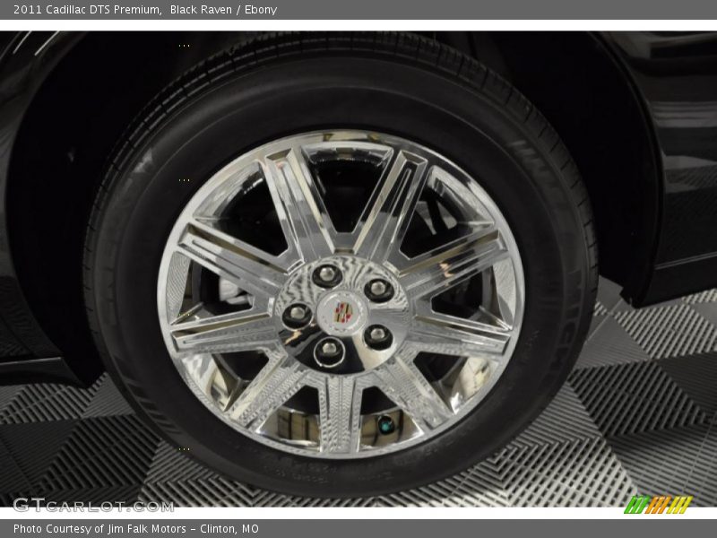 Black Raven / Ebony 2011 Cadillac DTS Premium