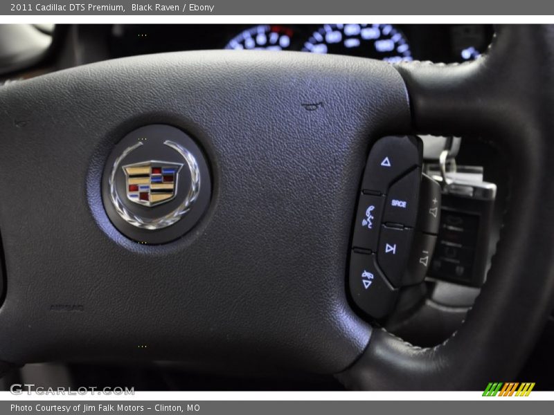 Black Raven / Ebony 2011 Cadillac DTS Premium