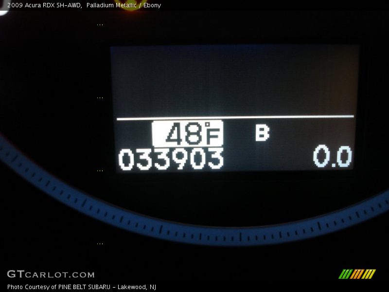 Palladium Metallic / Ebony 2009 Acura RDX SH-AWD