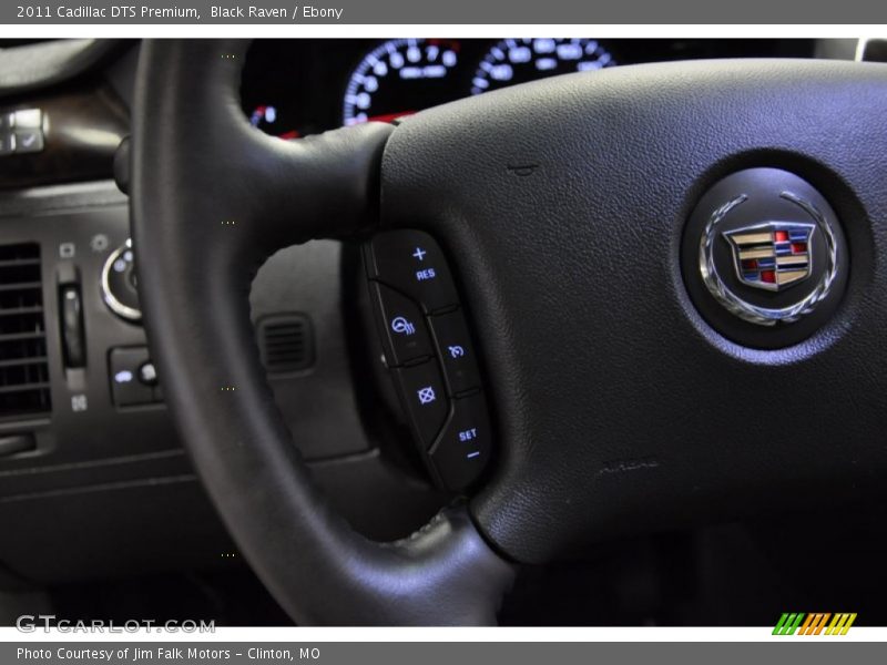 Black Raven / Ebony 2011 Cadillac DTS Premium