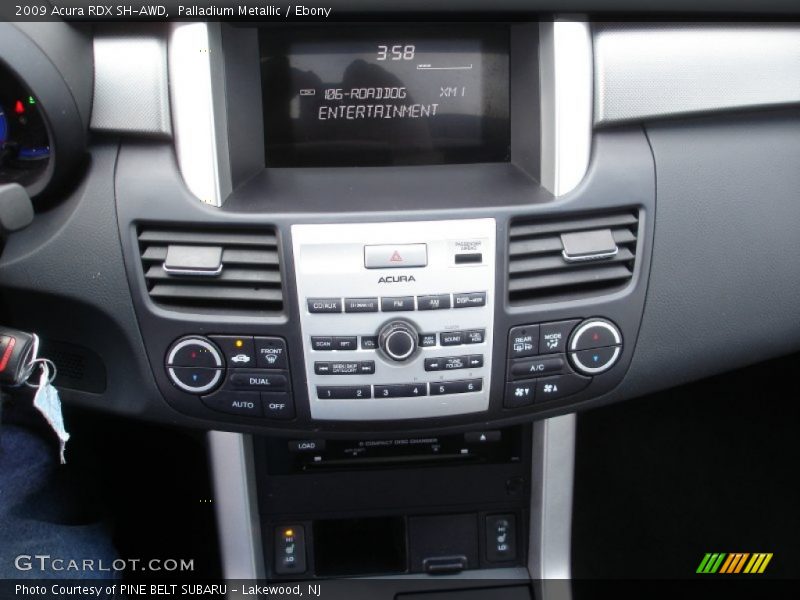 Palladium Metallic / Ebony 2009 Acura RDX SH-AWD