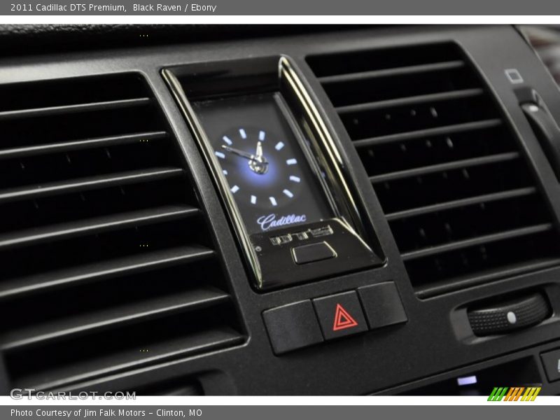 Black Raven / Ebony 2011 Cadillac DTS Premium