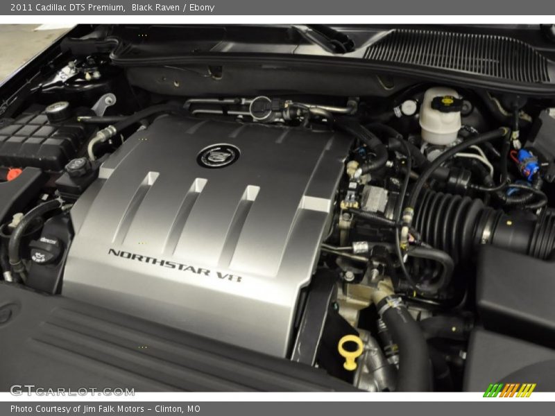 Black Raven / Ebony 2011 Cadillac DTS Premium