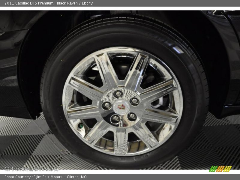Black Raven / Ebony 2011 Cadillac DTS Premium