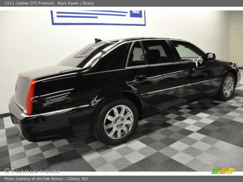 Black Raven / Ebony 2011 Cadillac DTS Premium