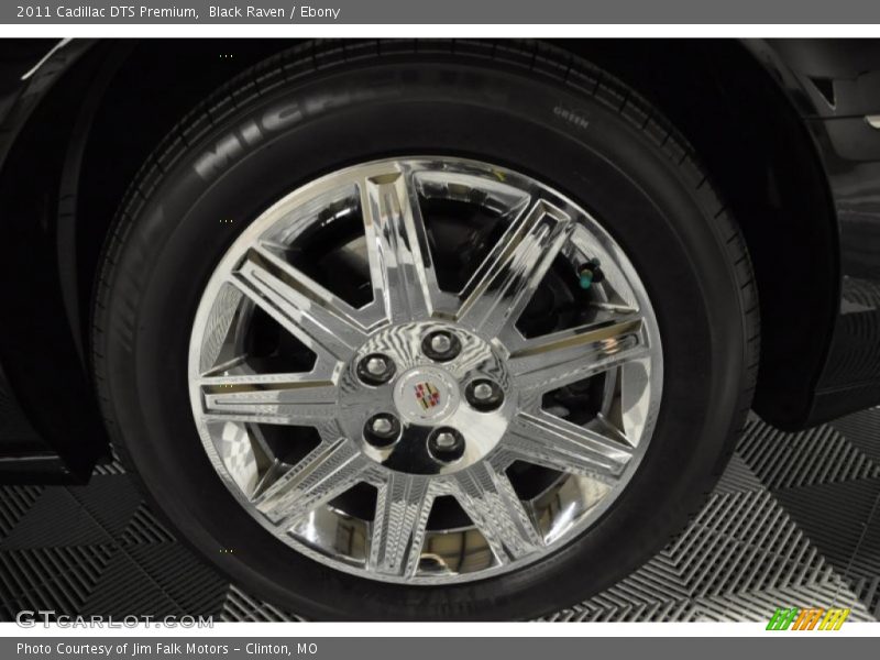 Black Raven / Ebony 2011 Cadillac DTS Premium