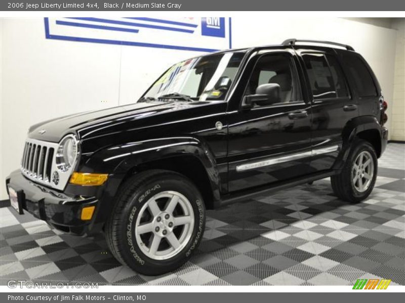 Black / Medium Slate Gray 2006 Jeep Liberty Limited 4x4