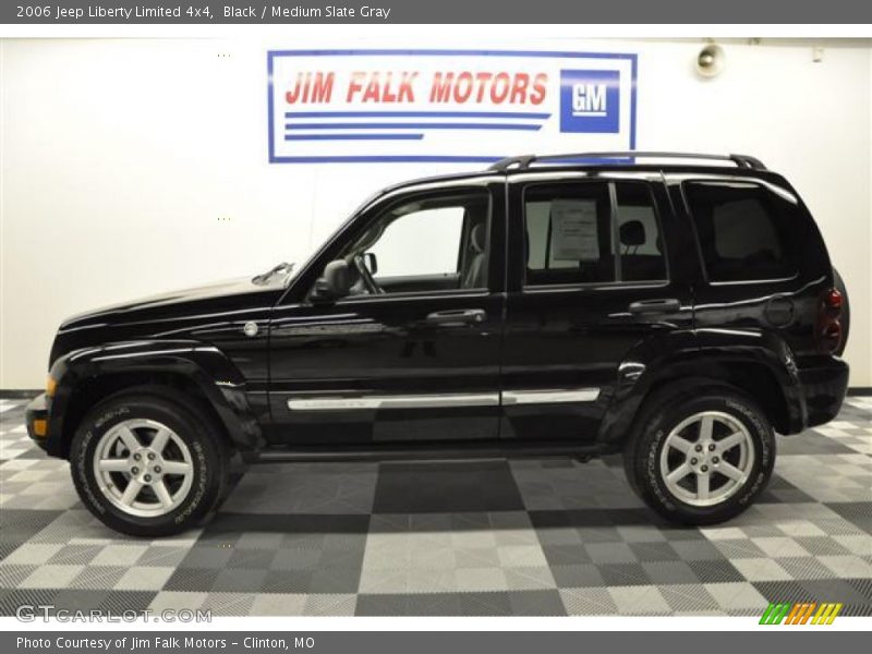 Black / Medium Slate Gray 2006 Jeep Liberty Limited 4x4