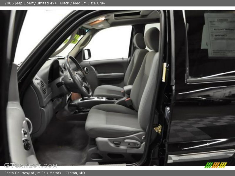 Black / Medium Slate Gray 2006 Jeep Liberty Limited 4x4