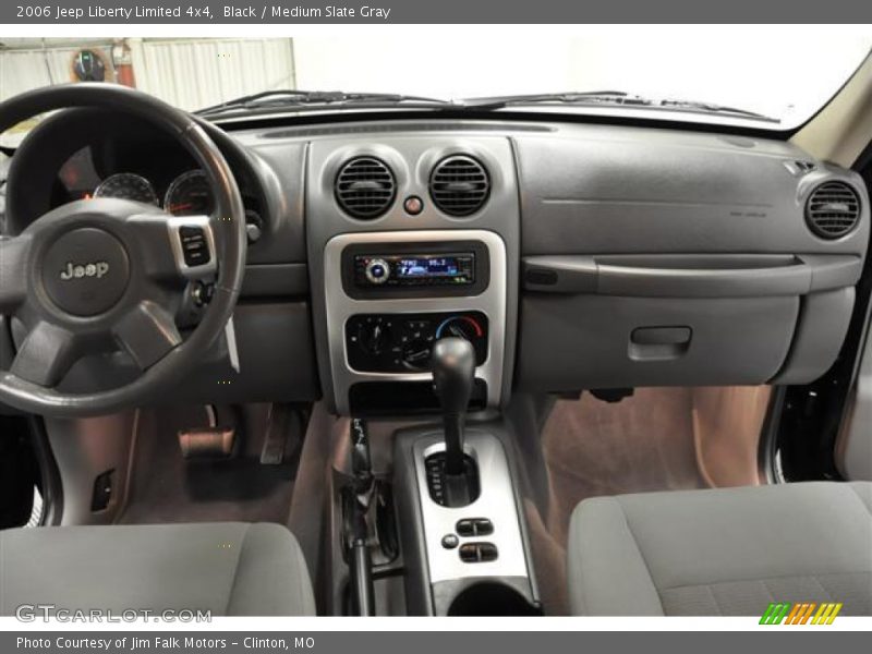 Black / Medium Slate Gray 2006 Jeep Liberty Limited 4x4