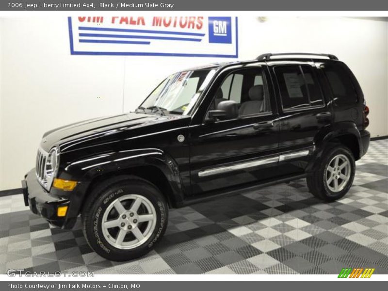 Black / Medium Slate Gray 2006 Jeep Liberty Limited 4x4