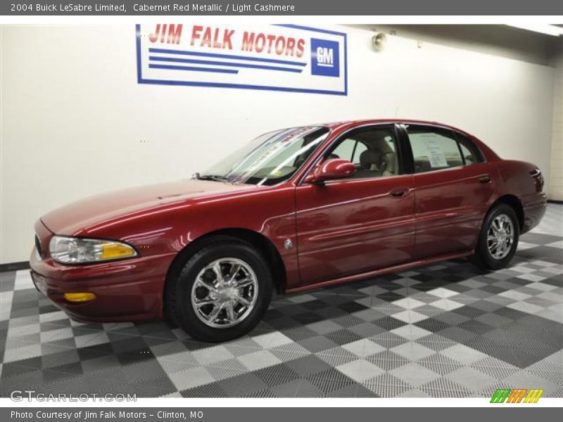 Cabernet Red Metallic / Light Cashmere 2004 Buick LeSabre Limited