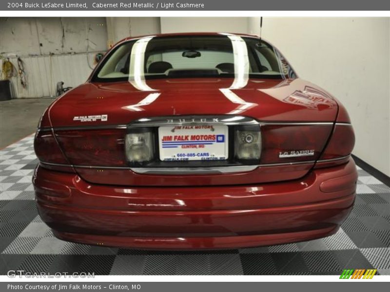 Cabernet Red Metallic / Light Cashmere 2004 Buick LeSabre Limited
