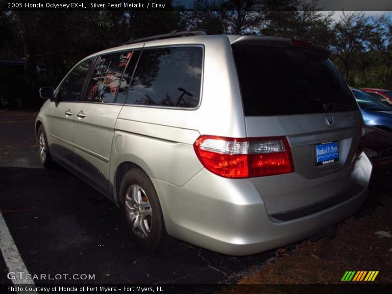 Silver Pearl Metallic / Gray 2005 Honda Odyssey EX-L