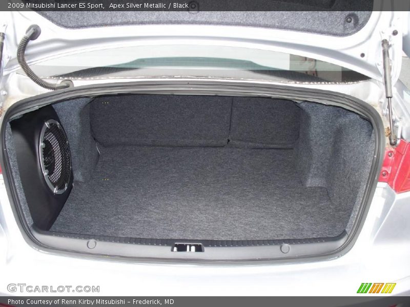 Apex Silver Metallic / Black 2009 Mitsubishi Lancer ES Sport