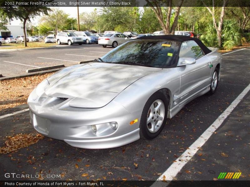 Front 3/4 View of 2002 Firebird Convertible