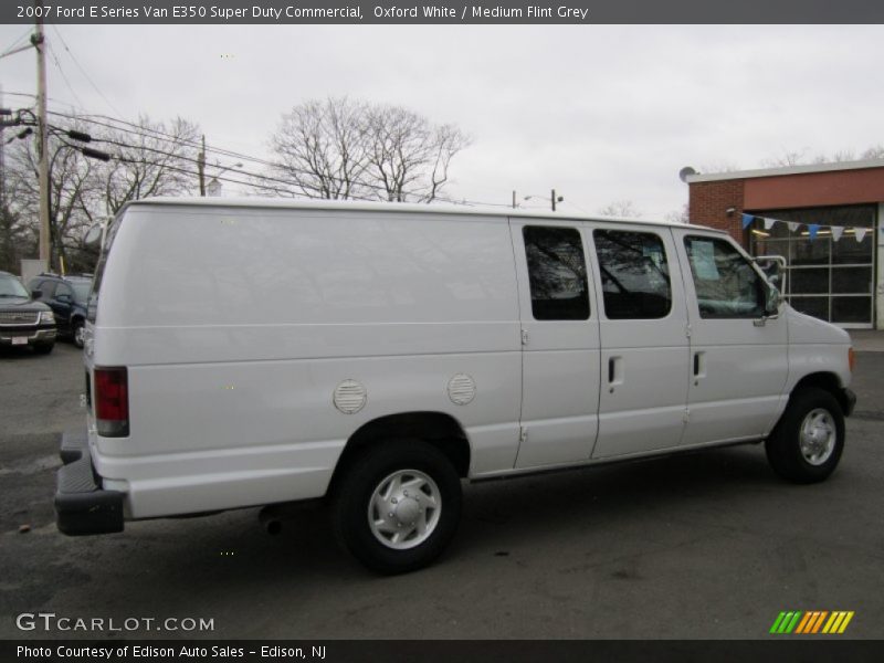 Oxford White / Medium Flint Grey 2007 Ford E Series Van E350 Super Duty Commercial