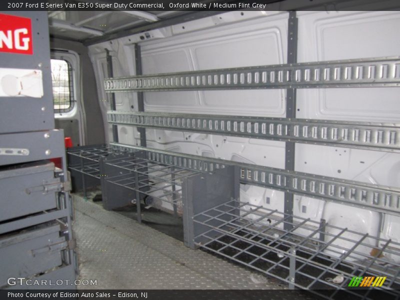 Oxford White / Medium Flint Grey 2007 Ford E Series Van E350 Super Duty Commercial