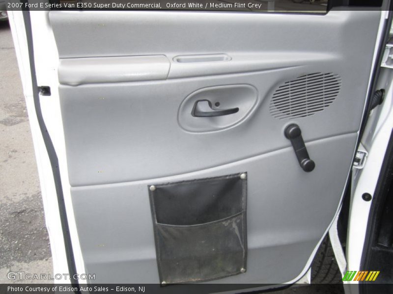 Oxford White / Medium Flint Grey 2007 Ford E Series Van E350 Super Duty Commercial