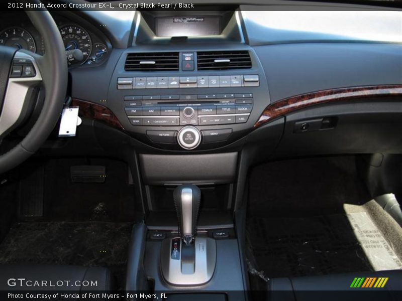 Crystal Black Pearl / Black 2012 Honda Accord Crosstour EX-L