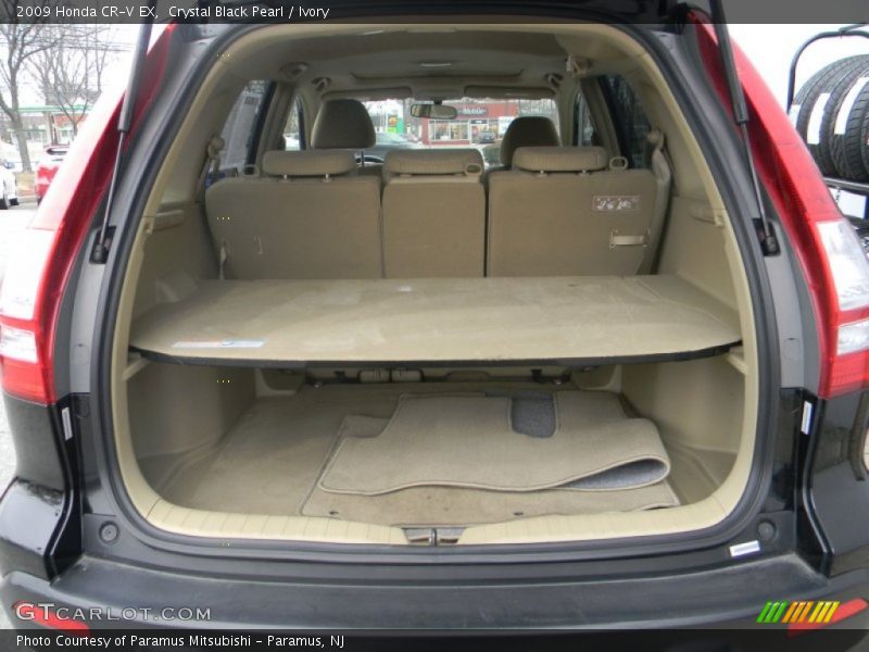 Crystal Black Pearl / Ivory 2009 Honda CR-V EX