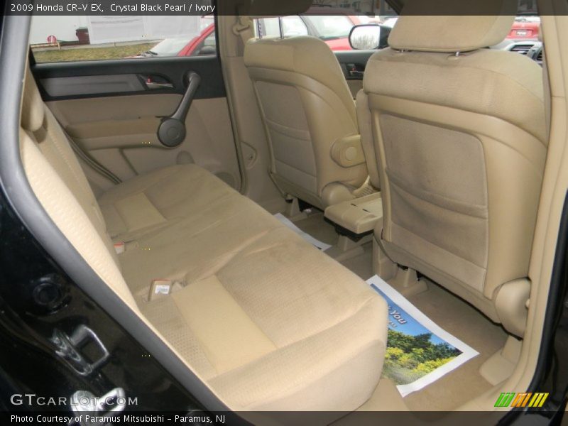 Crystal Black Pearl / Ivory 2009 Honda CR-V EX