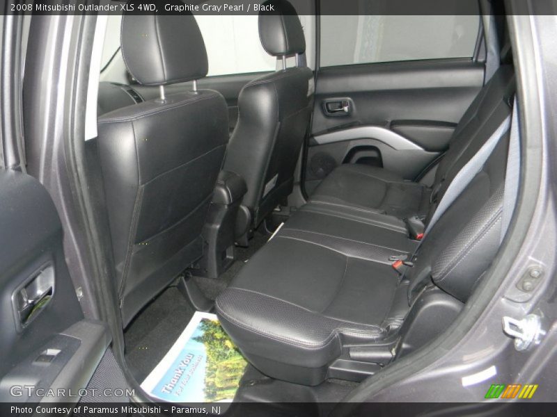 Graphite Gray Pearl / Black 2008 Mitsubishi Outlander XLS 4WD