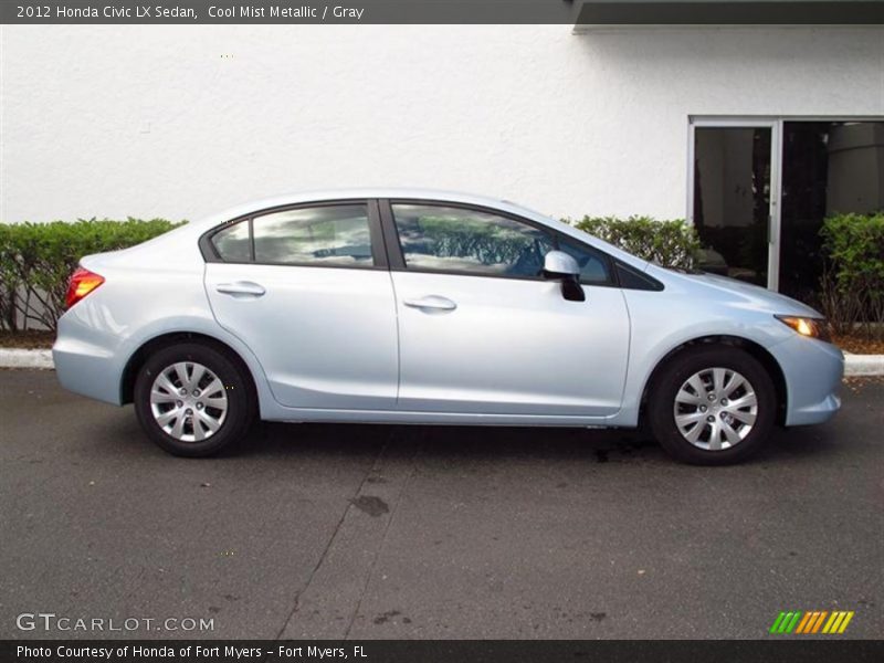  2012 Civic LX Sedan Cool Mist Metallic