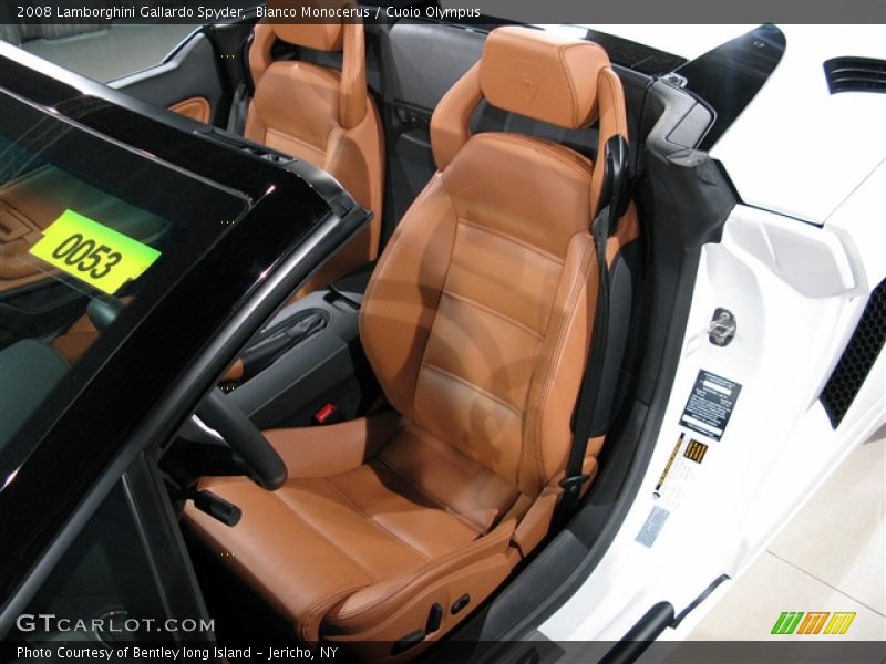  2008 Gallardo Spyder Cuoio Olympus Interior