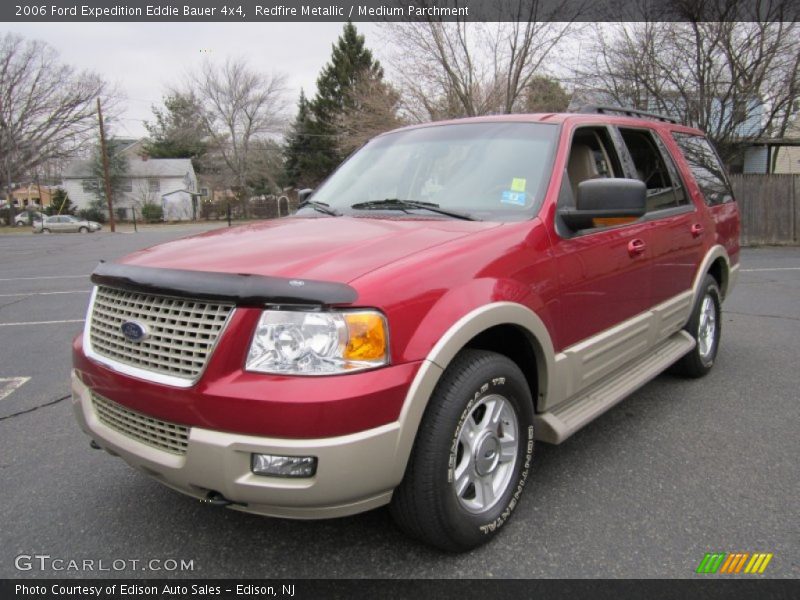 Redfire Metallic / Medium Parchment 2006 Ford Expedition Eddie Bauer 4x4
