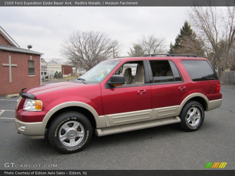 Redfire Metallic / Medium Parchment 2006 Ford Expedition Eddie Bauer 4x4