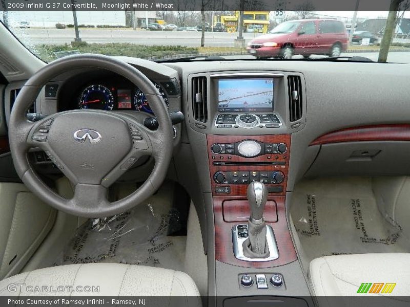 Moonlight White / Wheat 2009 Infiniti G 37 Convertible