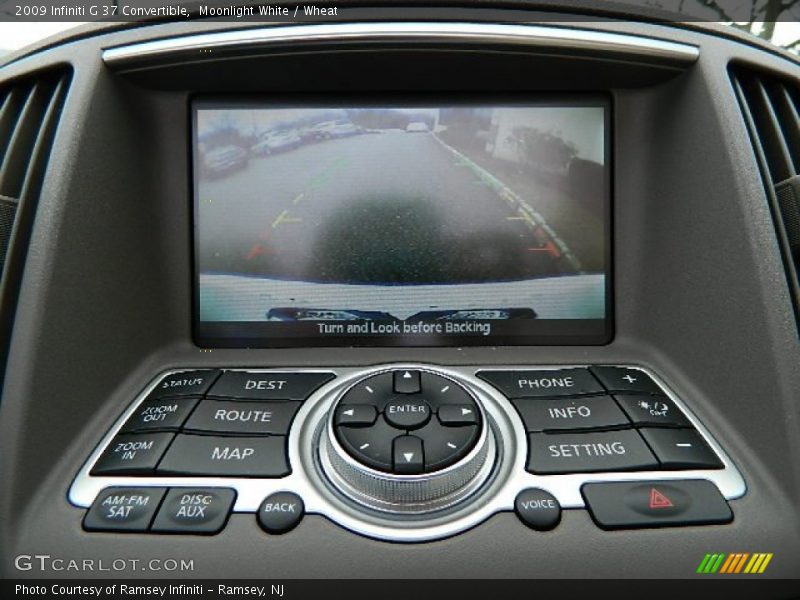 Moonlight White / Wheat 2009 Infiniti G 37 Convertible