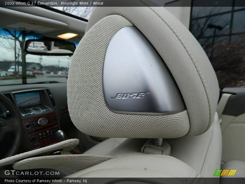 Moonlight White / Wheat 2009 Infiniti G 37 Convertible