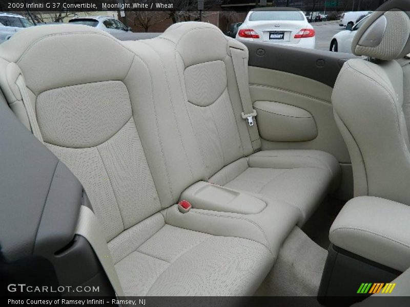 Moonlight White / Wheat 2009 Infiniti G 37 Convertible