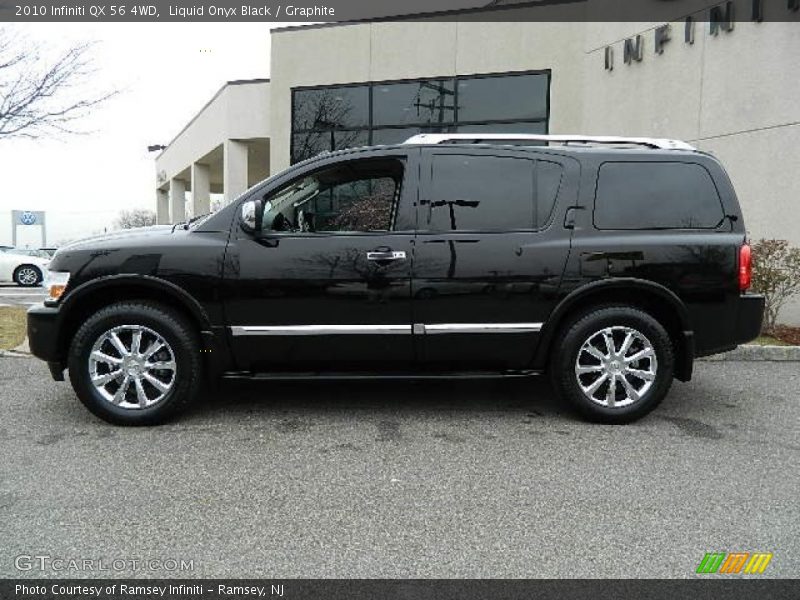 Liquid Onyx Black / Graphite 2010 Infiniti QX 56 4WD