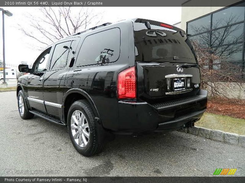Liquid Onyx Black / Graphite 2010 Infiniti QX 56 4WD