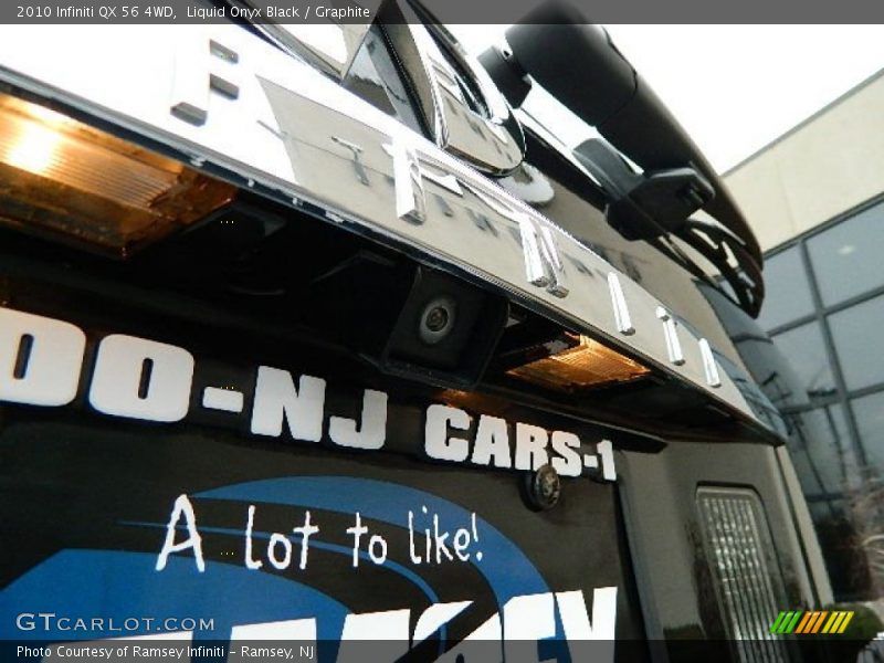 Liquid Onyx Black / Graphite 2010 Infiniti QX 56 4WD