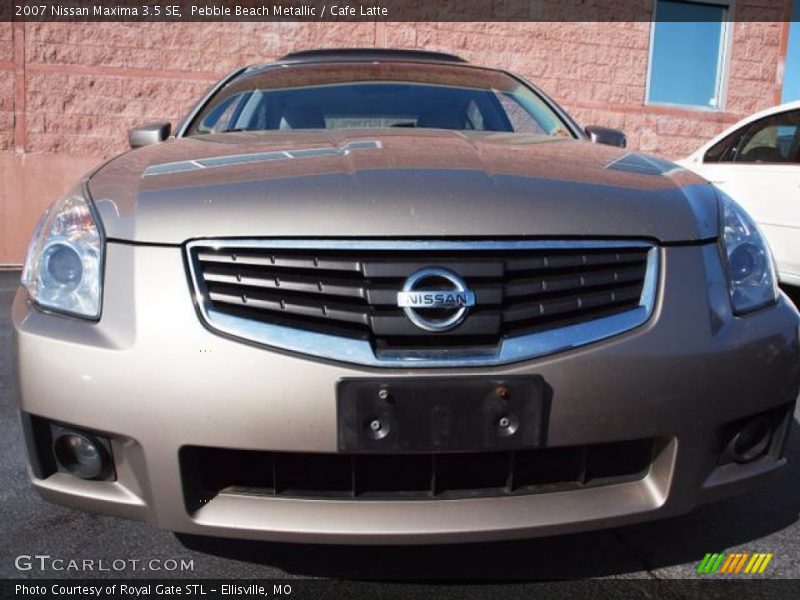 Pebble Beach Metallic / Cafe Latte 2007 Nissan Maxima 3.5 SE