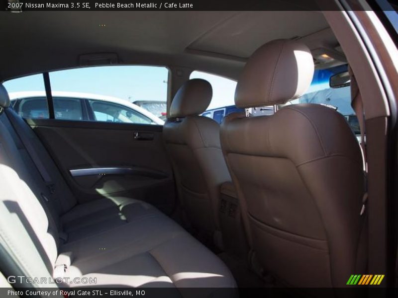 Pebble Beach Metallic / Cafe Latte 2007 Nissan Maxima 3.5 SE