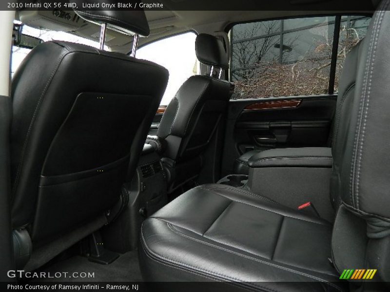 Liquid Onyx Black / Graphite 2010 Infiniti QX 56 4WD